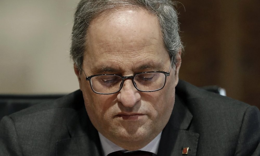 Catalogna: Torra sospeso dalla carica per 18 mesi