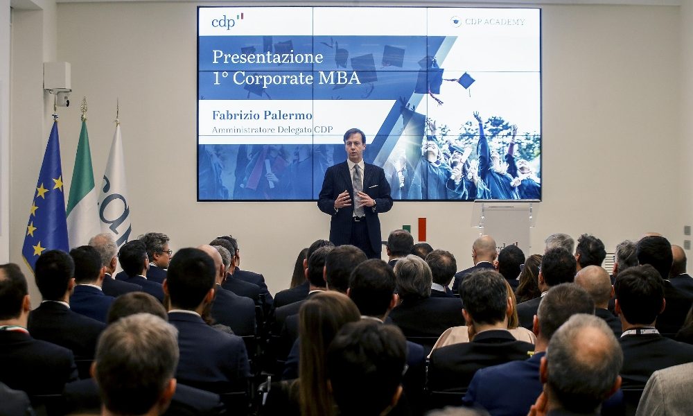 Cdp: master per nuova classe dirigente