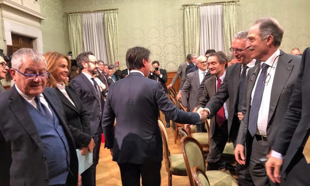Ceriscioli, impegno Conte per macerie