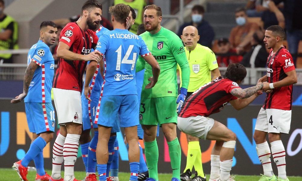 Champions: Milan rimontato dall’Atletico Madrid, finisce 1-2