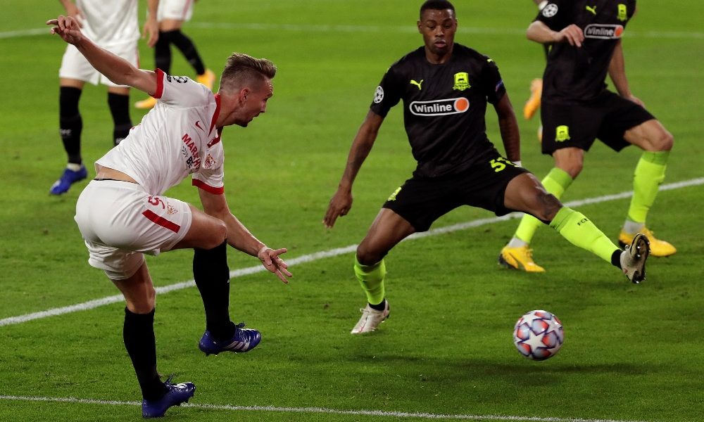 Champions: Siviglia-Krasnodar 3-2