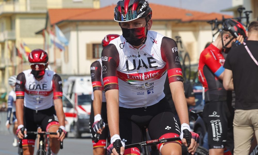 Ciclismo, Tirreno-Adriatico: 4/a tappa e primato a Pogacar