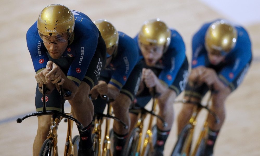 Ciclismo: mondiali pista; Italia oro nell’inseguimento squadre