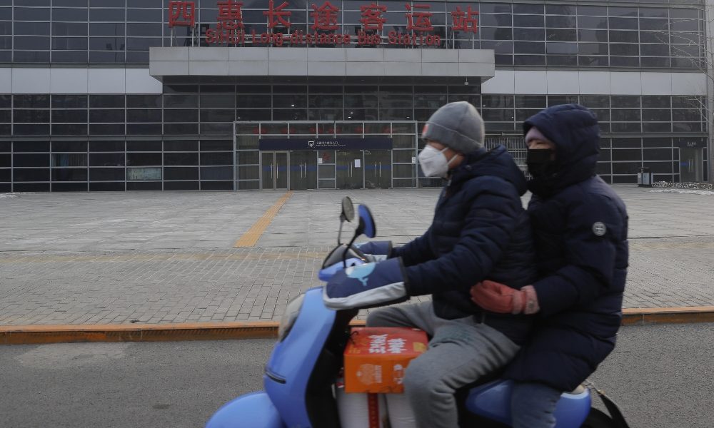 Cina: obbligo mascherina in due province