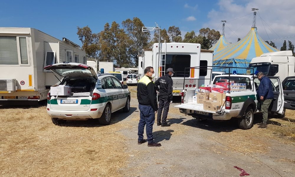 Circensi bloccati in paese “blindato”