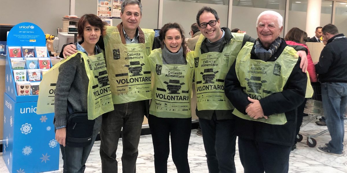 Colletta alimentare, crescono i volontari del bene