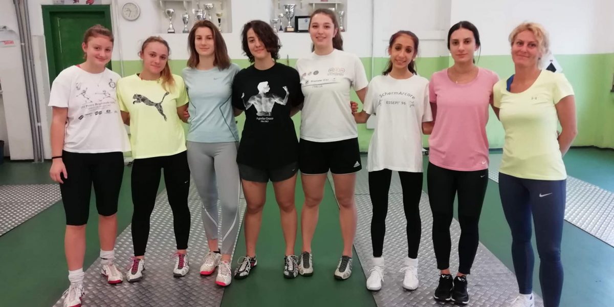 Allenamenti alla Comense con l’azzurra Erica Cipressa