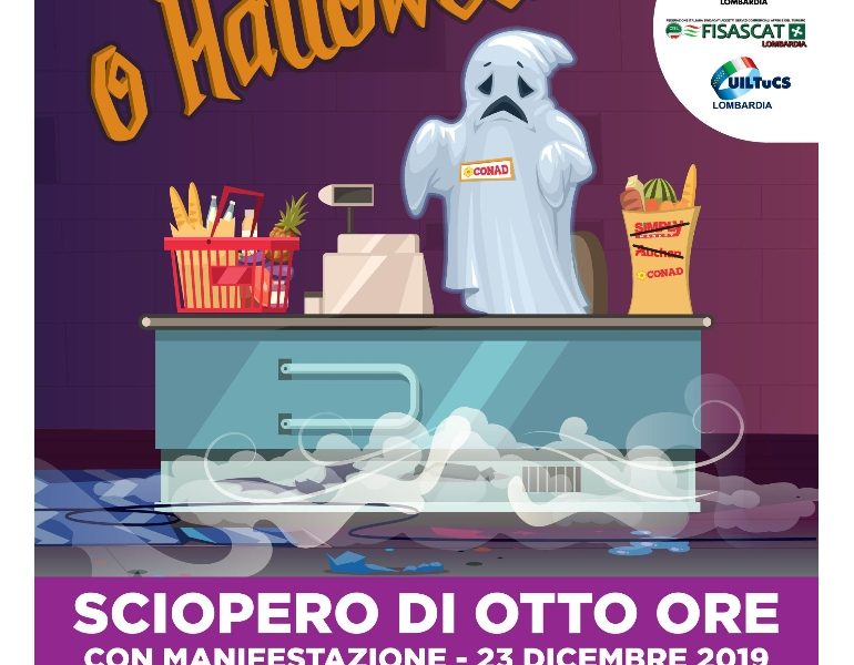 Conad: sciopero Auchan, corteo a Milano