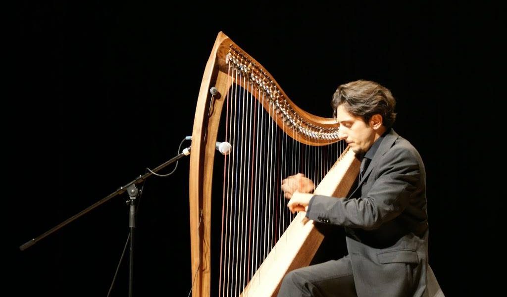Le arpe celtiche di Fabius in concerto con Rashmi Bhatt