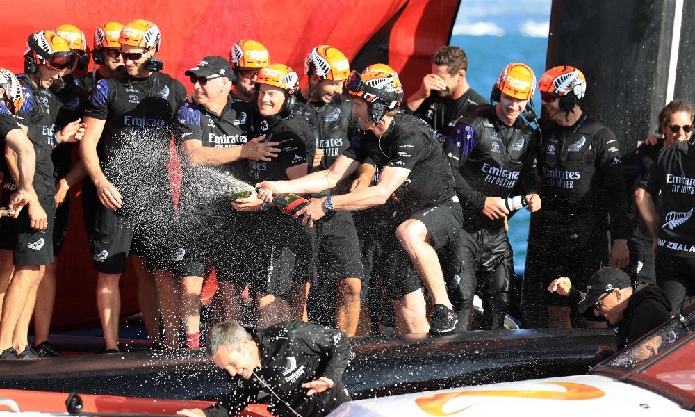 Coppa America, Burling a Luna Rossa: “Ben fatto e grazie”