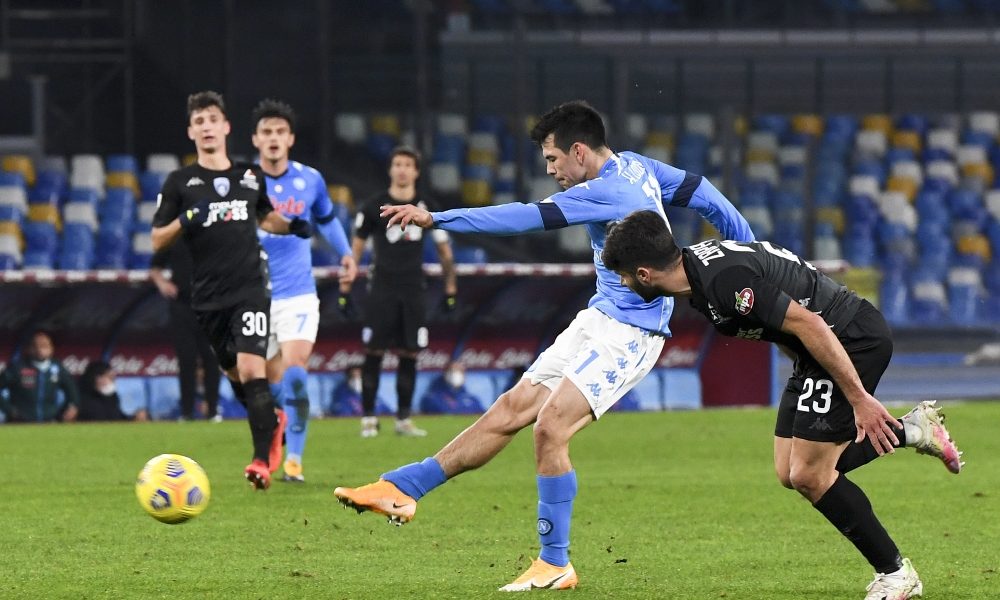 Coppa Italia: 3-2 all’Empoli, il Napoli ai quarti