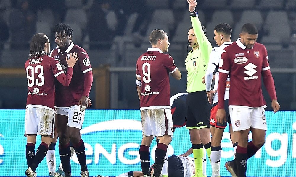 Coppa Italia: un turno squalifica al granata Meite