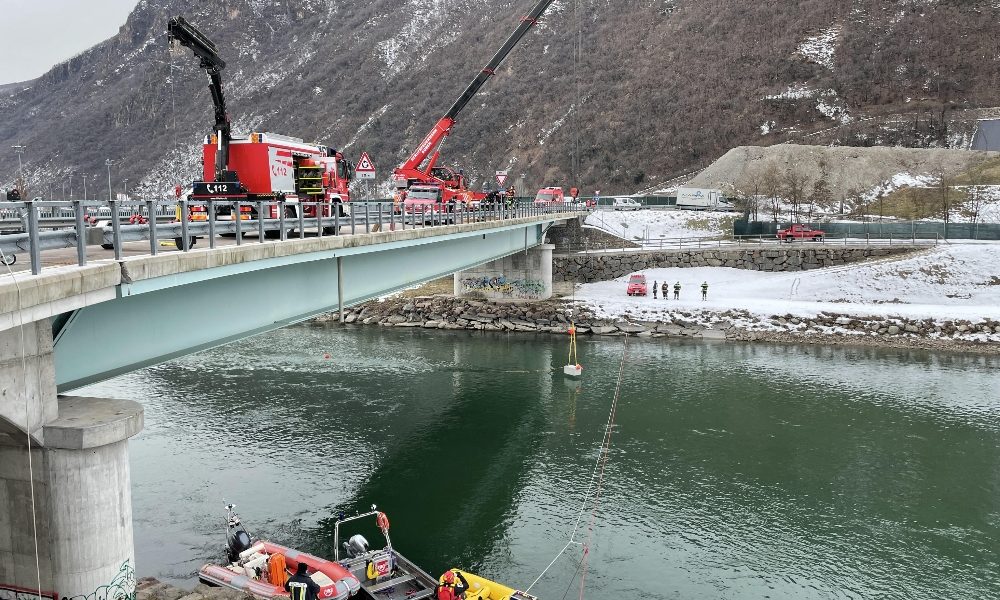 Coppia scomparsa: sarà ridotta la portata dell’Adige