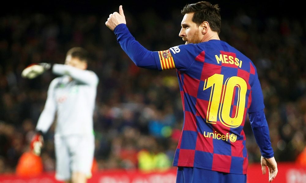 Coronavirus: Messi, grande incoraggiamento a chi lo combatte