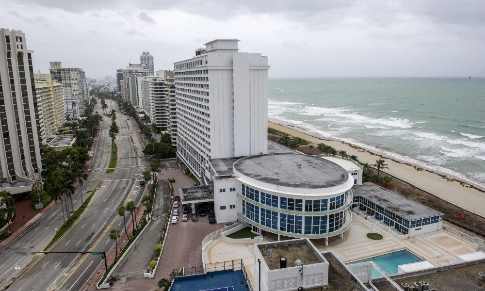 Coronavirus: a Miami coprifuoco spiagge