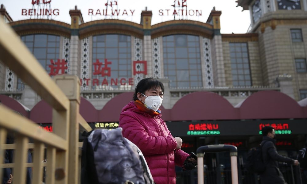 Coronavirus: crollo viaggi in treno Cina