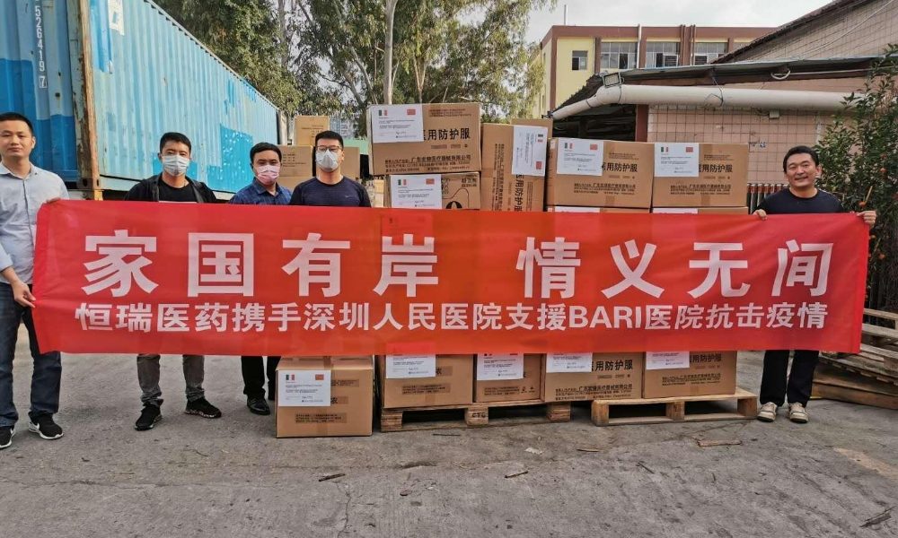 Coronavirus: da Cina Dpi a ospedale Bari