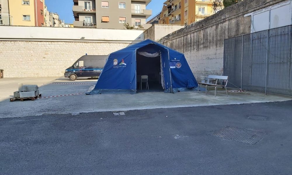 Coronavirus: pre-triage in carcere Bari