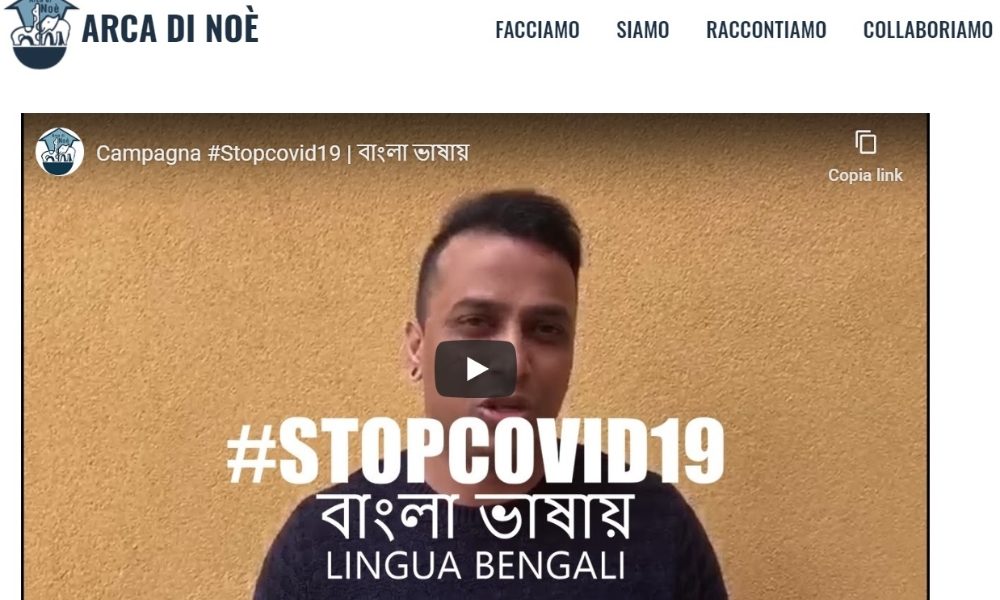 Coronavirus, video in 7 lingue su norme