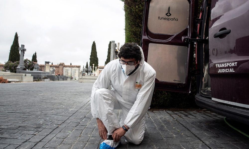 Coronavirus:235 morti a Madrid in 24 ore