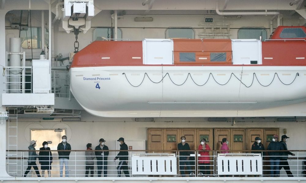 Coronavirus:454 casi su Diamond Princess