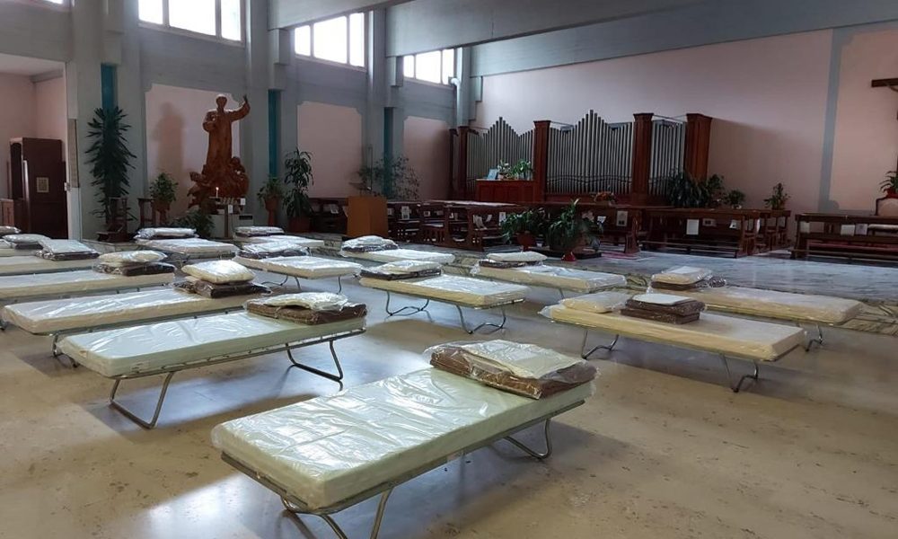 Covid: San Luigi, letti in chiesa come da piano emergenza