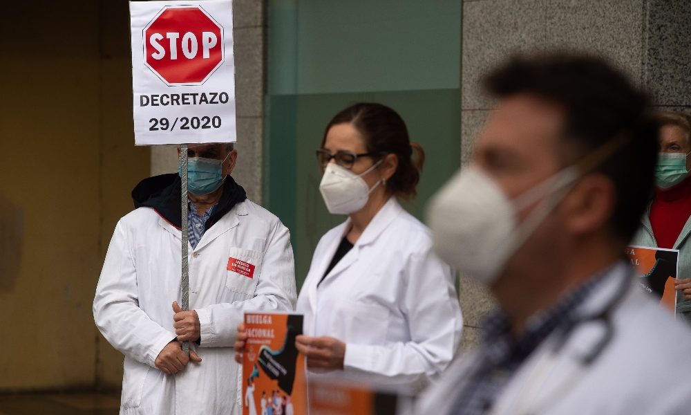 Covid: Spagna, medici in sciopero per 24 ore