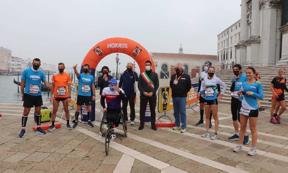Covid: Venice marathon simbolica, in tre corrono per tutti