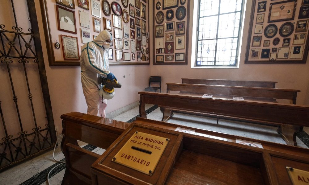 Covid: casi al santuario del Divino Amore di Roma