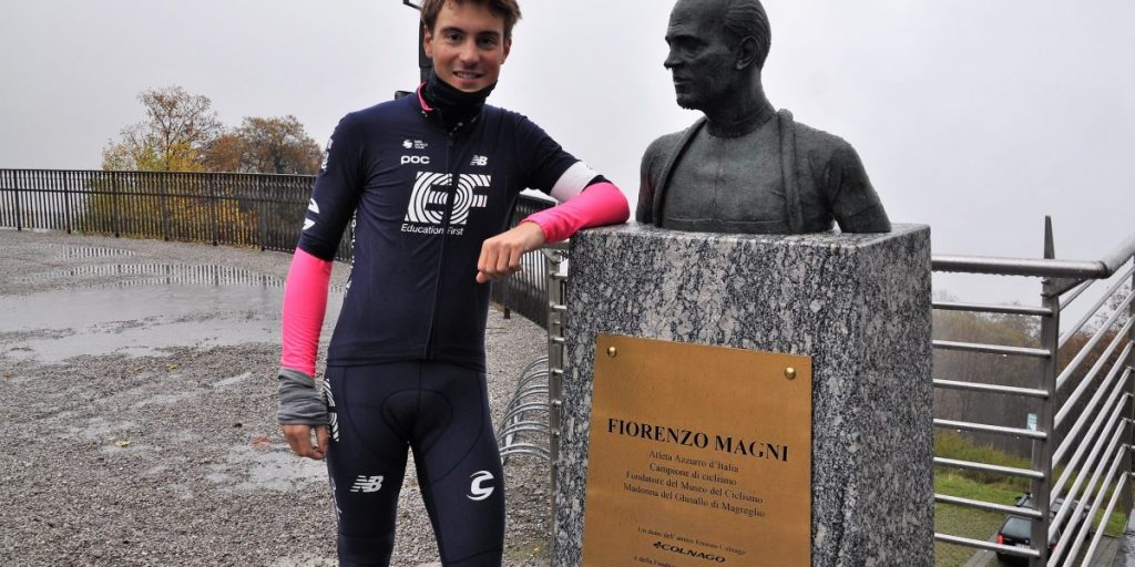 Alberto Bettiol, primi allenamenti fra Ticino e Lario. Il vincitore del “Fiandre” 2019 ora vive a Lugano