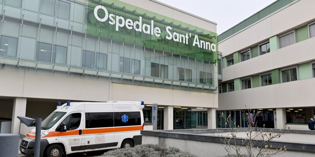 Ospedale Sant’Anna, sono ancora 214 i ricoverati con il Covid19