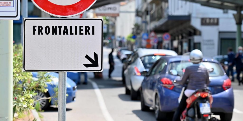 Quadri (Lega dei Ticinesi): “Tampone obbligatorio ogni 48 ore per i frontalieri”