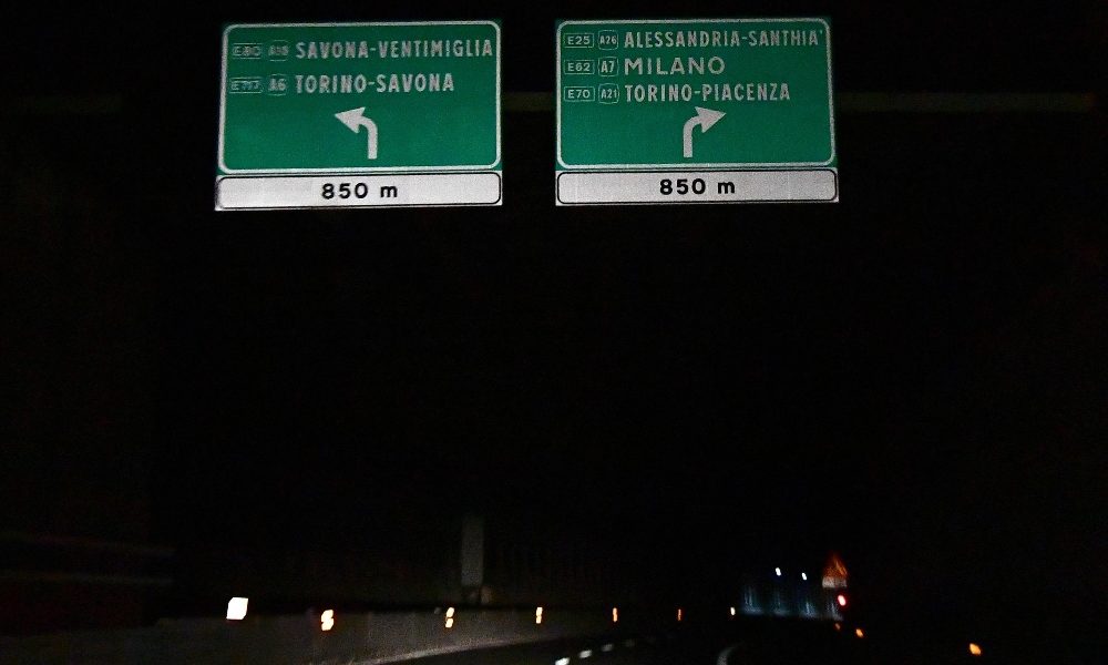 Da domani gratis tratto A26 Ovada-Masone