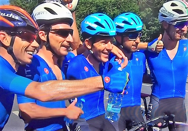 Giro d’Onore del ciclismo italiano  a Modena. Il tributo a Ballerini, Amadeo e Cecchetto