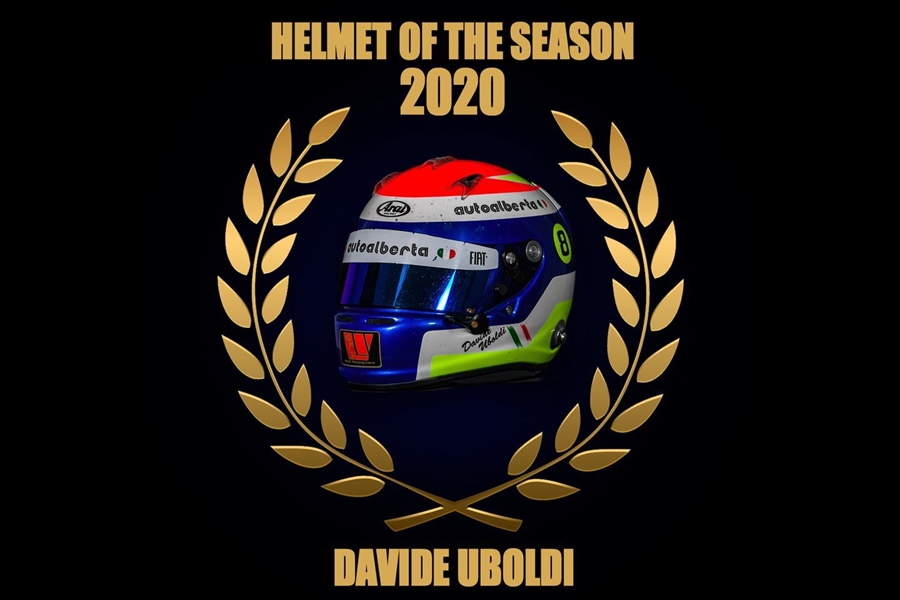 Concorso “social”, i tifosi votano il casco di Davide Uboldi