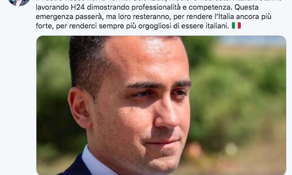 Di Maio: compriamo prodotti italiani