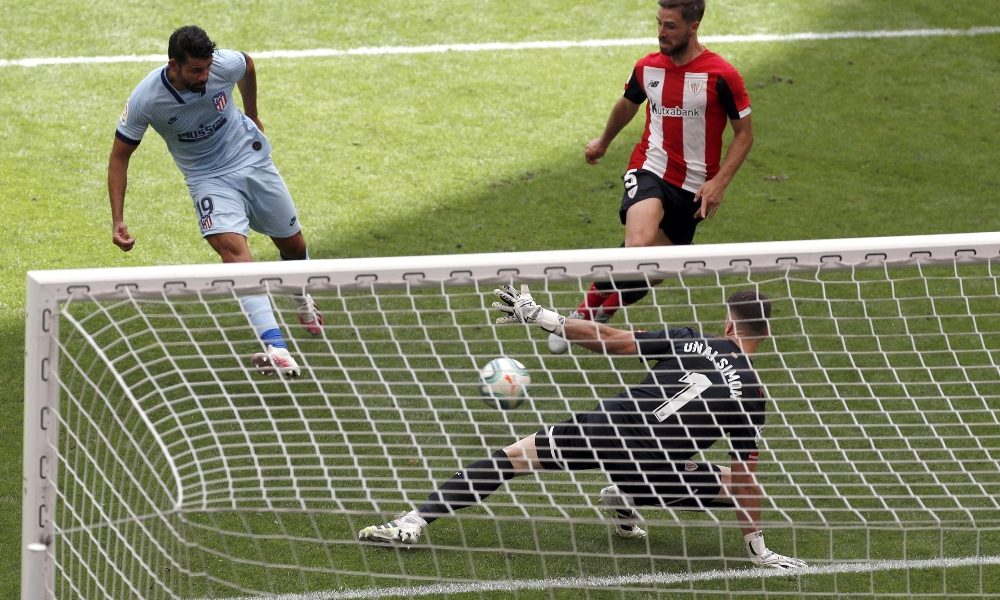 Diego Costa risponde a Muniain, Bilbao-Atletico 1-1
