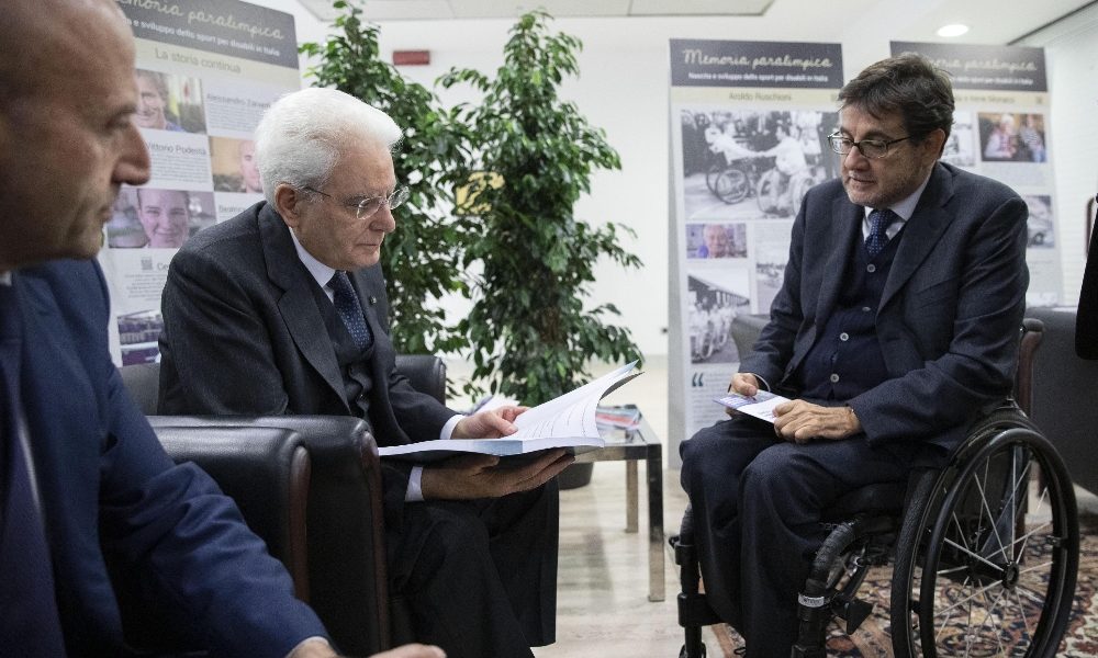 Disabili: Mattarella, energia per Paese