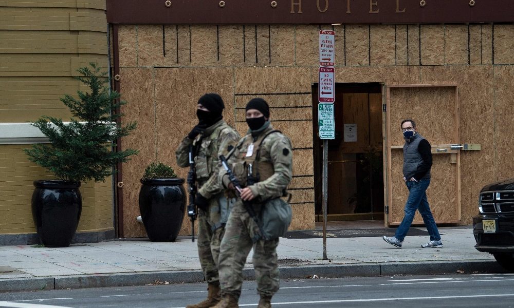 Dispiegati fino a 25 mila militari per giuramento Biden