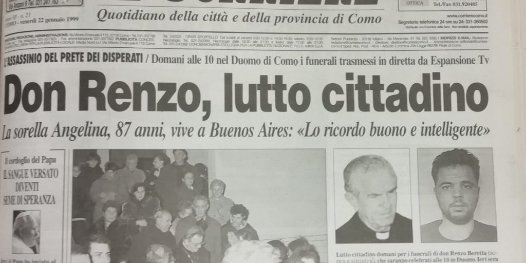 A 20 anni dalla morte un progetto per i poveri in ricordo di don Renzo