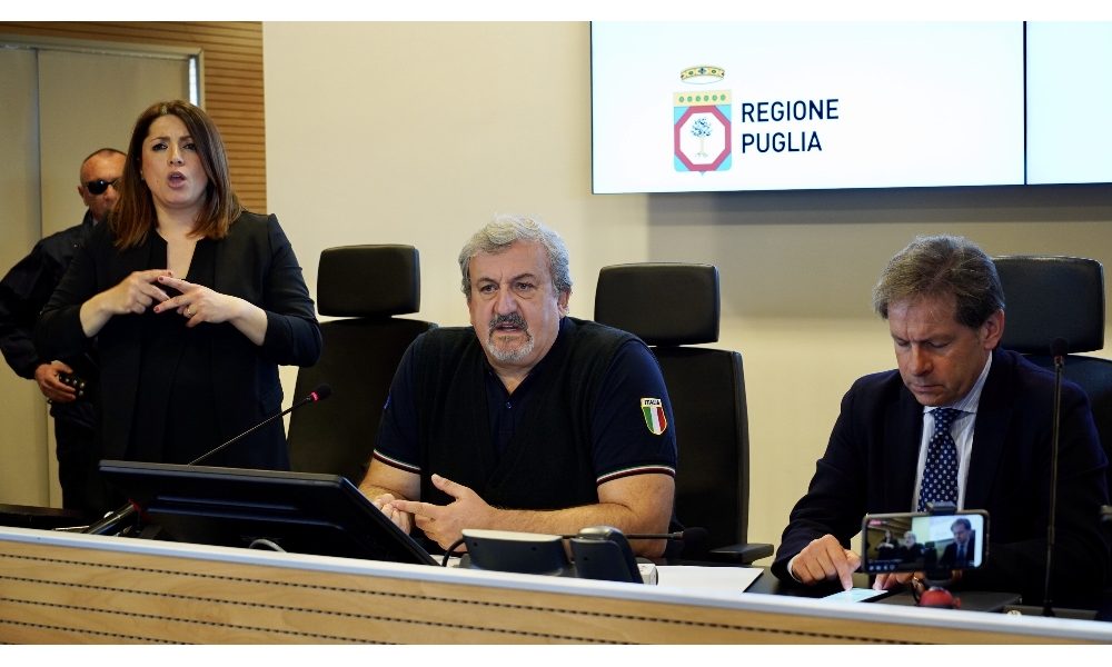 Emiliano, non portate in Puglia epidemia