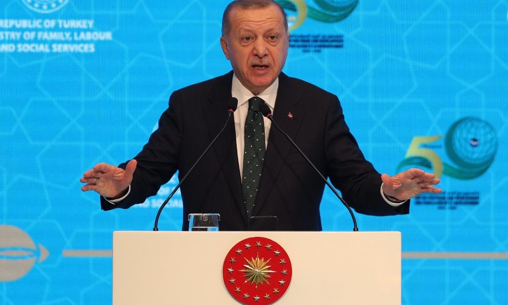 Erdogan, l’Occidente incoraggia Israele
