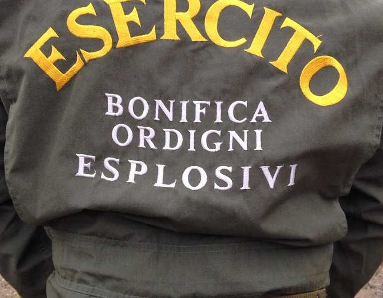 Fatta brillare bomba II guerra mondiale