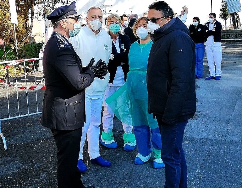 Flash mob Penitenziaria al Cotugno