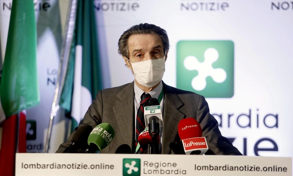 Coronavirus, Fontana: “Ci affidiamo al  senso civico dei cittadini”