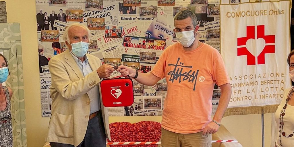 A Como il primo taxi dotato di defibrillatore