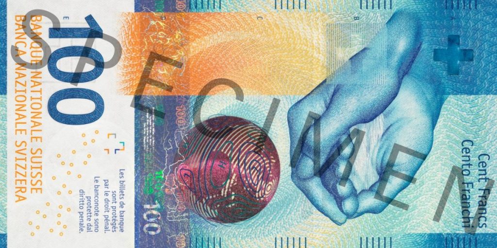 Ecco la nuova banconota da 100 franchi