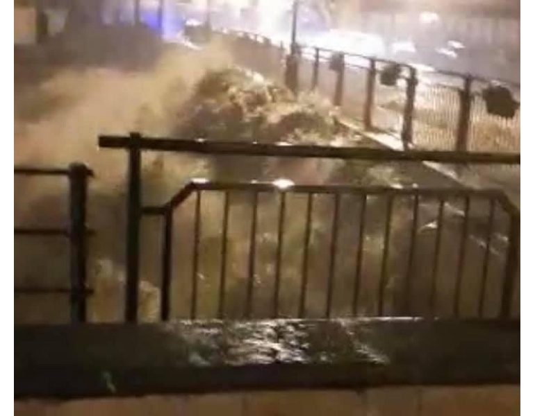 Frane ed esondazioni nel Cuneese, isolata Limone