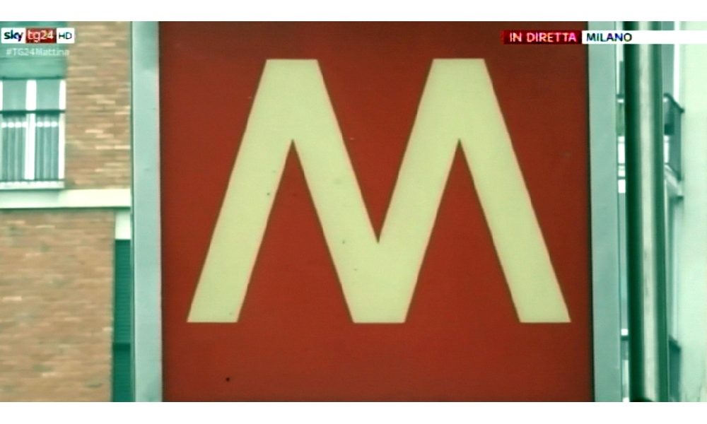 Frenata brusca su metro1 a Milano