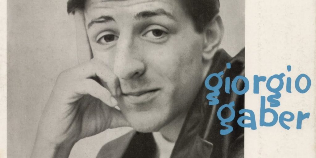 “C’è Gaber e Gaber”, omaggio al teatro-canzone